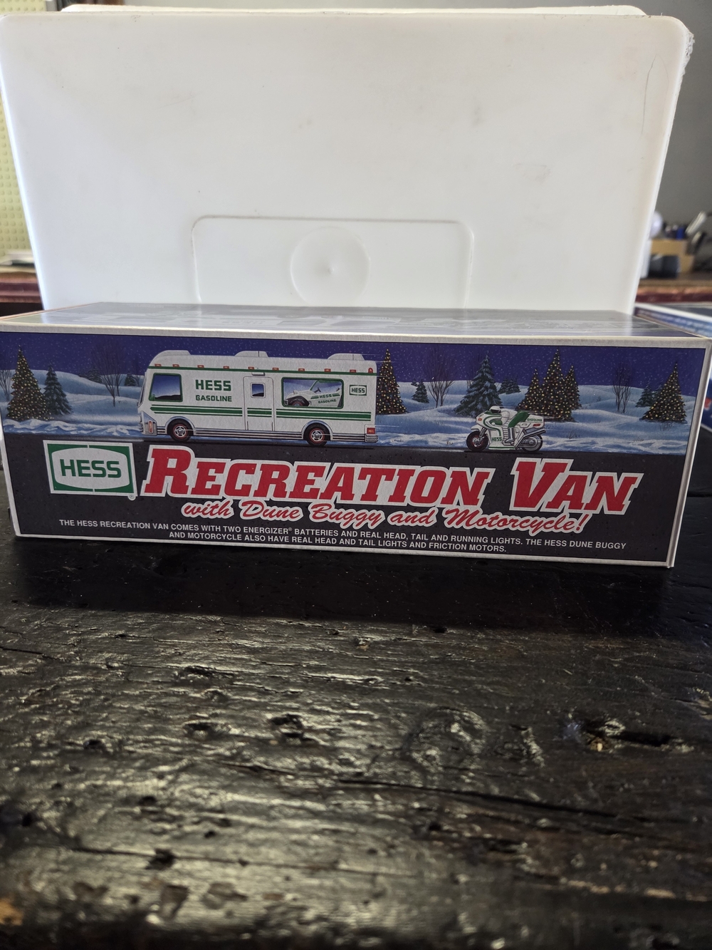Recreation Van with Dune Buggy and Motorcycle -  Vintage Collectible